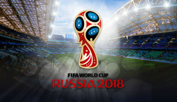 Plakat #8 Pin / Anstecker 97 Fußball FIFA Weltmeisterschaft 2018 Rußland 