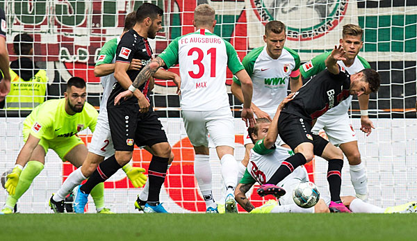 Résultat de recherche d'images pour "Augsburg 0:3  Bayer Leverkusen"