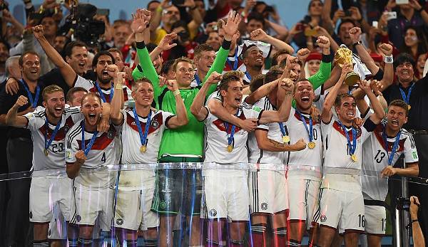 Match Details Flock Print DFB Deutschland vs Argentinien/Brasilien WM 2014 