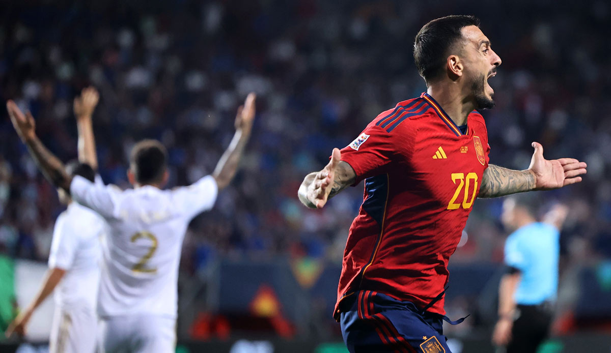 Krimi gegen Italien Spanien steht im Nations-League-Finale