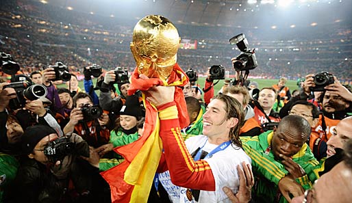 Panini 567 Sergio Ramos Spanien FIFA WM 2010 Südafrika 