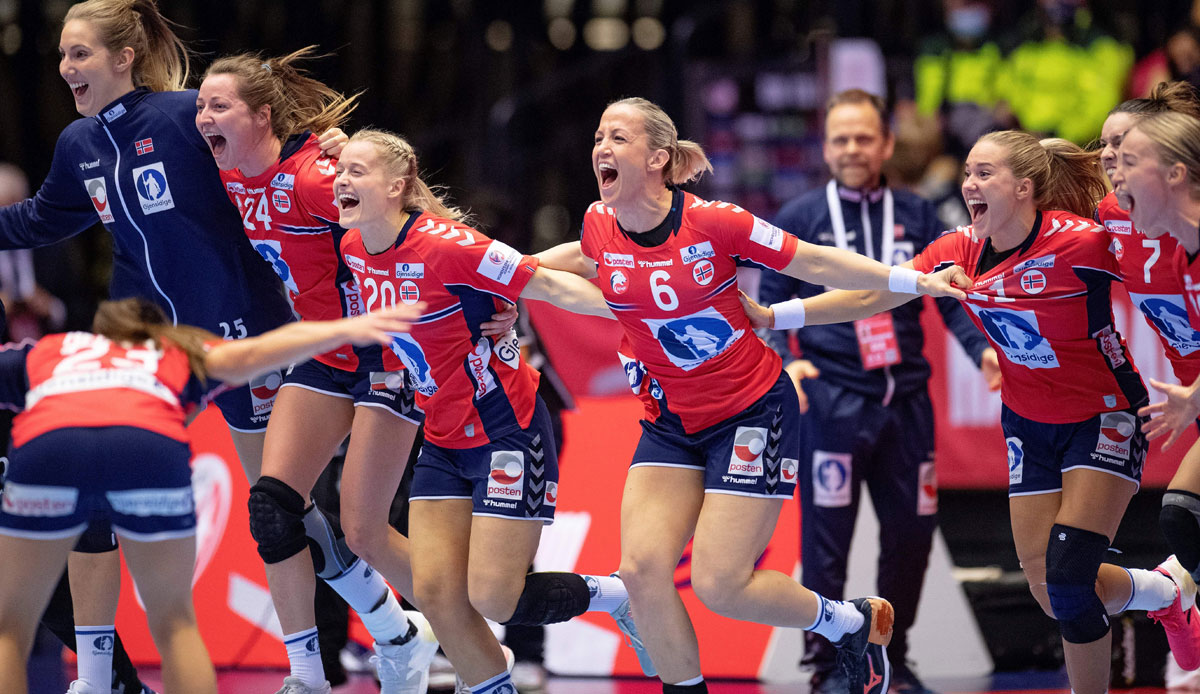Handball-EM der Frauen Frankreich und Norwegen im Finale