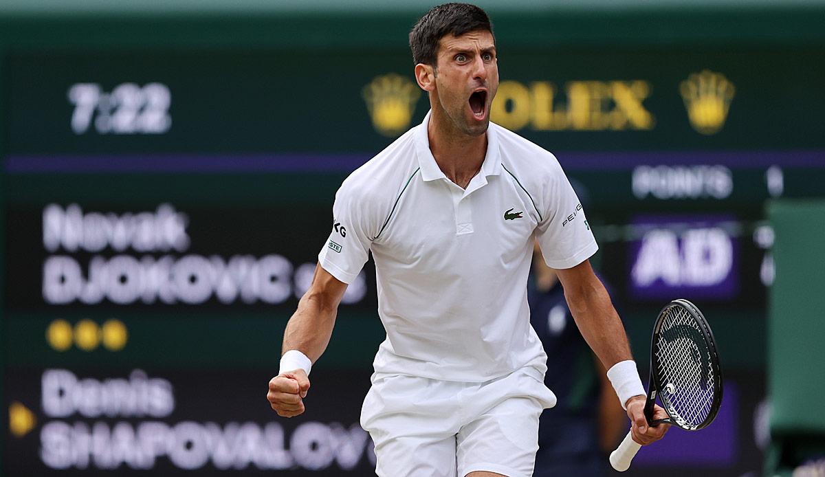 Wimbledon Djokovic im Finale gegen Berrettini