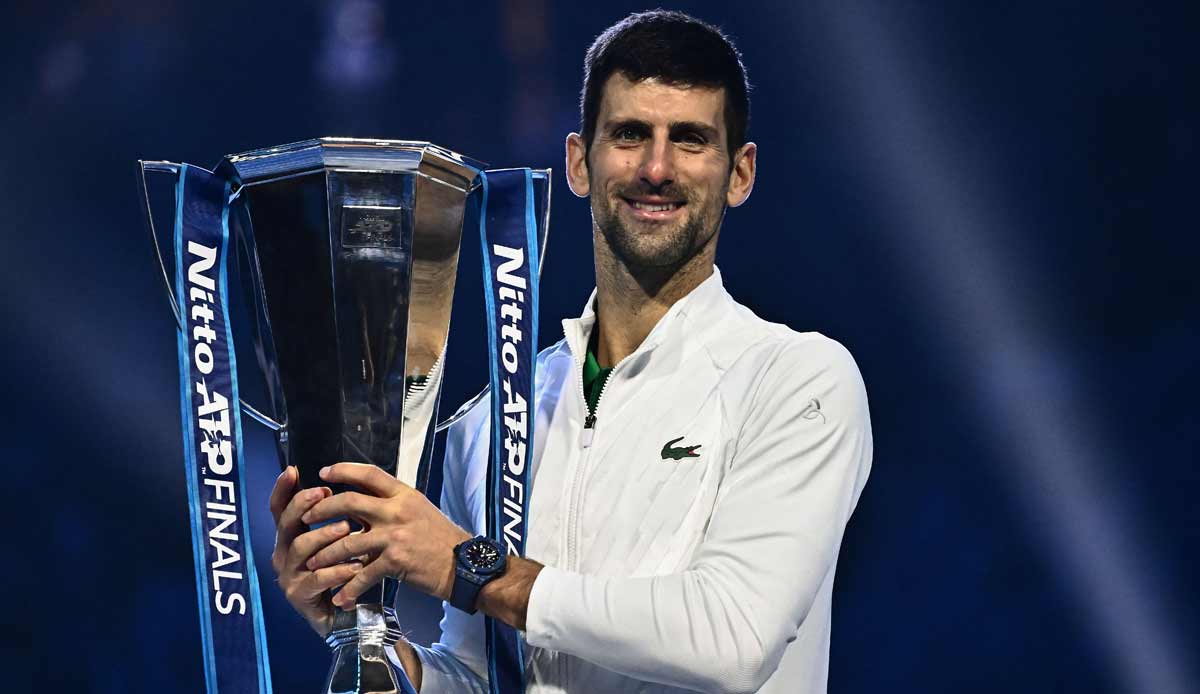 Novak Djokovic schlägt Casper Ruud im Finale der ATP-Finals